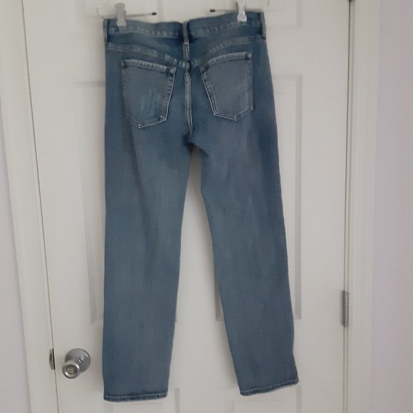 PacSun Boyfriend distressed denim blue jeans (26) - Picture 7 of 9